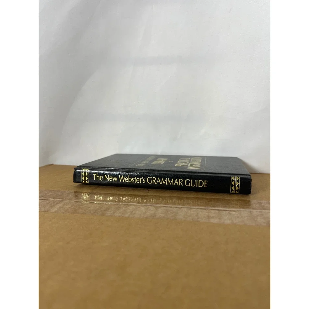 The New Websters‎ Library of Practical Information Grammar Guide Black Hardcover
